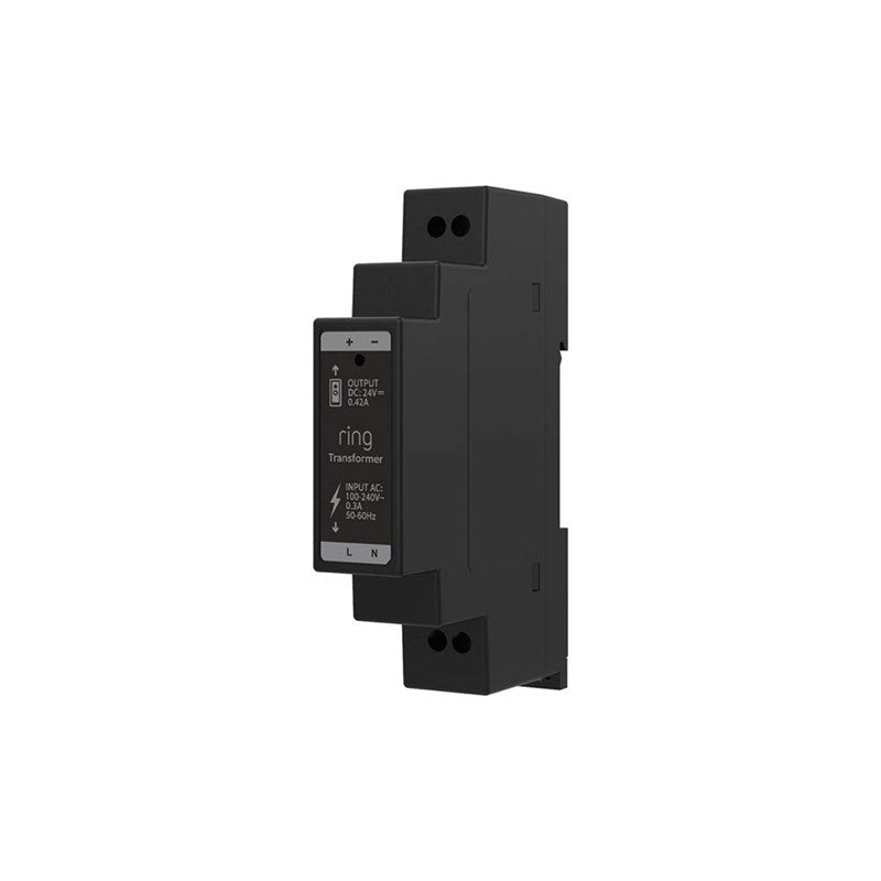 Ring DIN Rail Transformer (2nd Generation) for Ring Wired Video Doorbells Ring DIN Rail Transformer (2nd Generation) for Ring Wired Video Doorbells